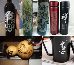 南京秦淮区酒瓶葫芦工艺品激光雕刻机